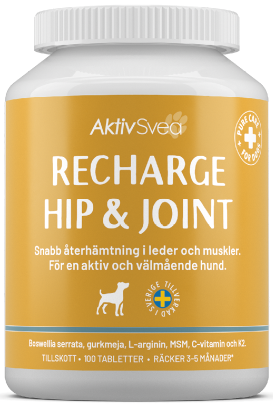 AktivSvea Recharge Hip & Joint 100 tabletter