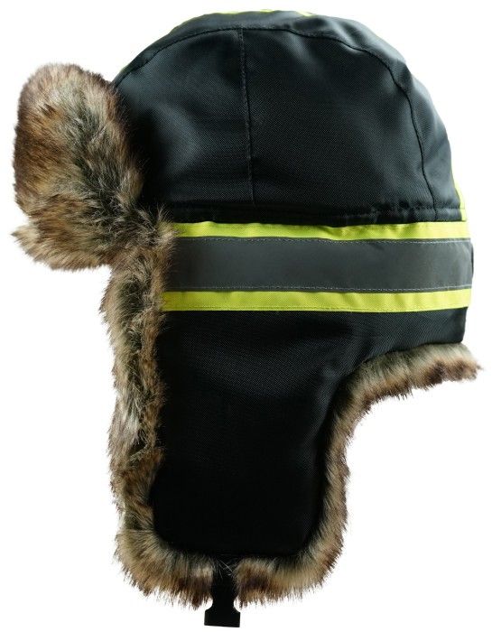 Avignon Kids Flaps Reflex Vinterm&ouml;ssa Svart