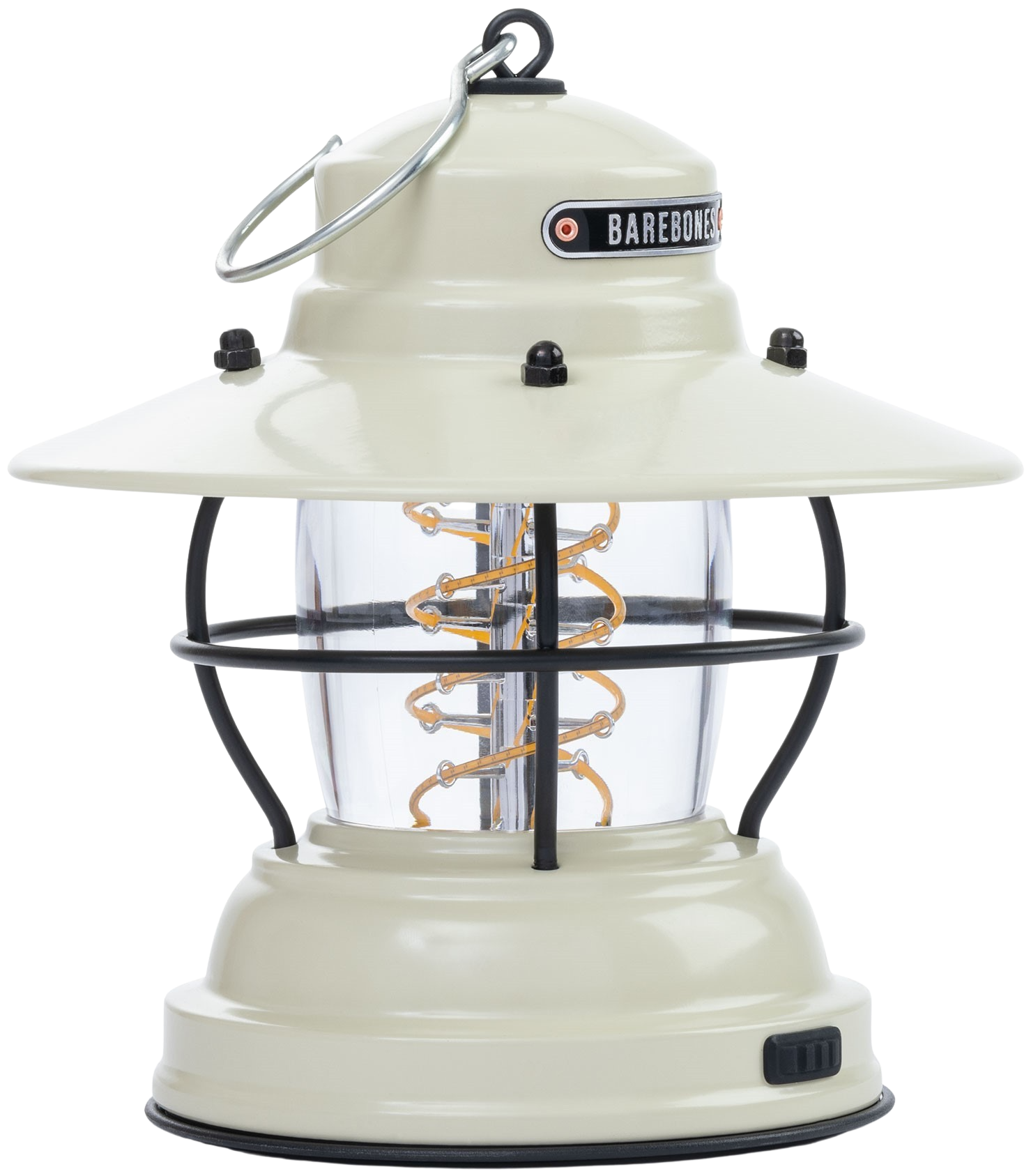 Barebones Outpost Lantern Vintage White