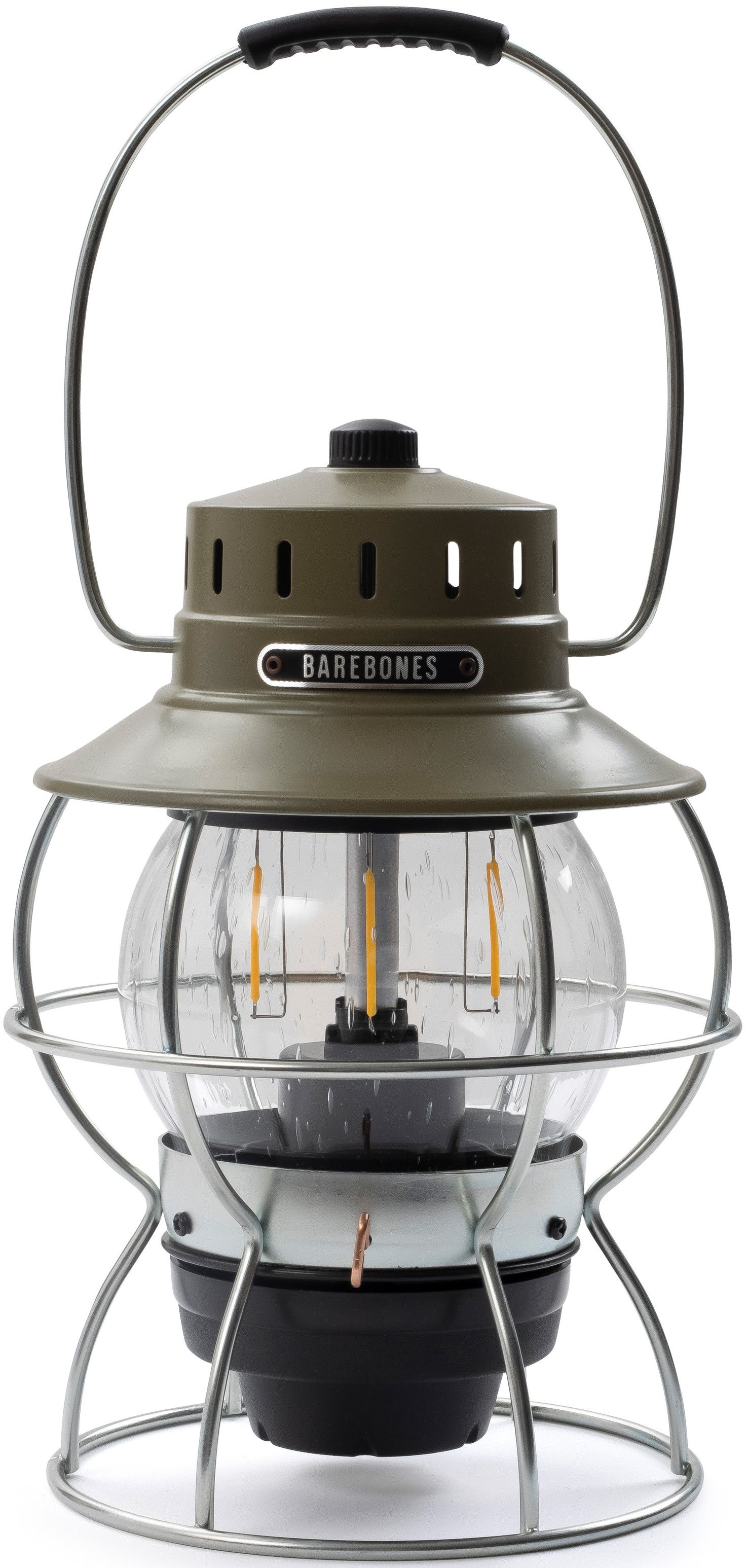 Barebones Railroad Lantern Olive