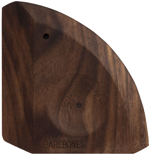Barebones Cast Iron Scraper Walnut
