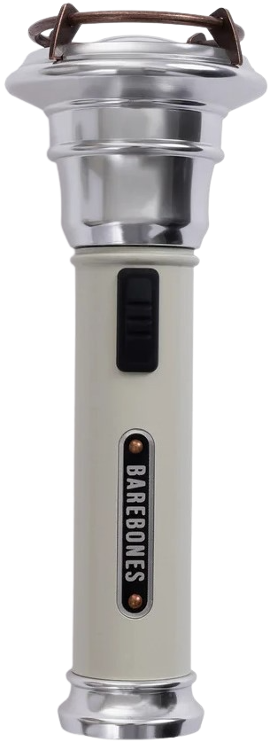 Barebones Vintage Flashlight Grey