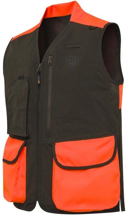 Beretta M"s Thorn Resistant Vest Brown Bark & Orange'
