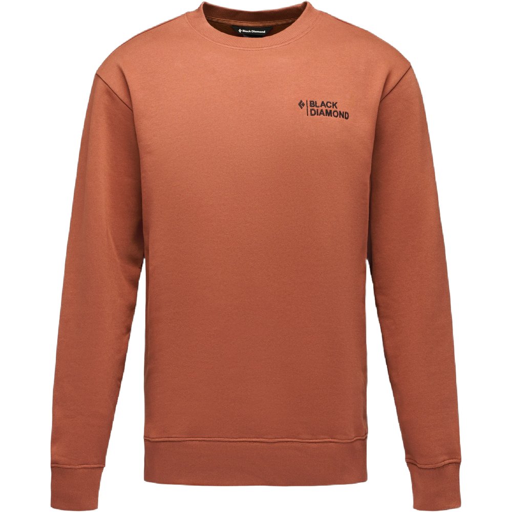 Black Diamond M Mini Stacked Crewneck Clay