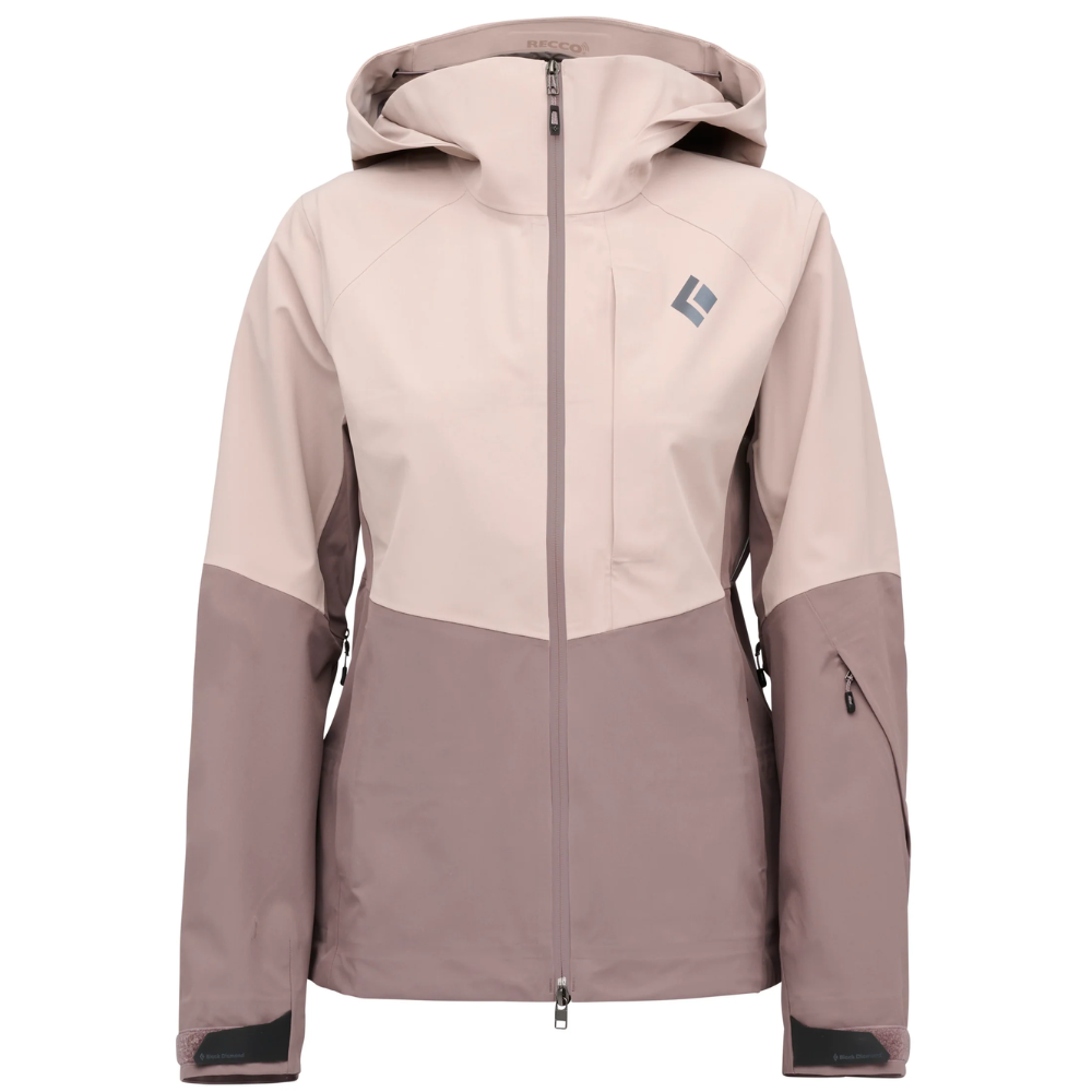 Black Diamond Ws Recon Stretch Ski Shell Pale Mauve-Dark Mauve