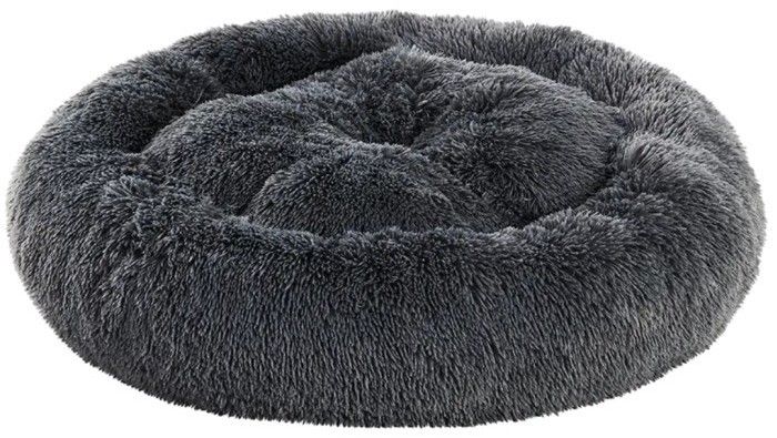 Brava Fluffy Calming Bed Dark Grey XL