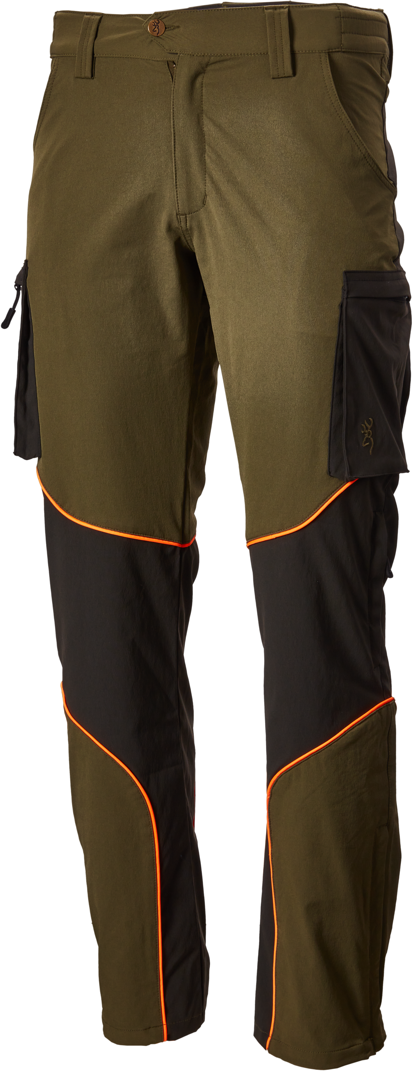 Browning Javelin Pant reisitaskuhousut, vihreä/oranssi