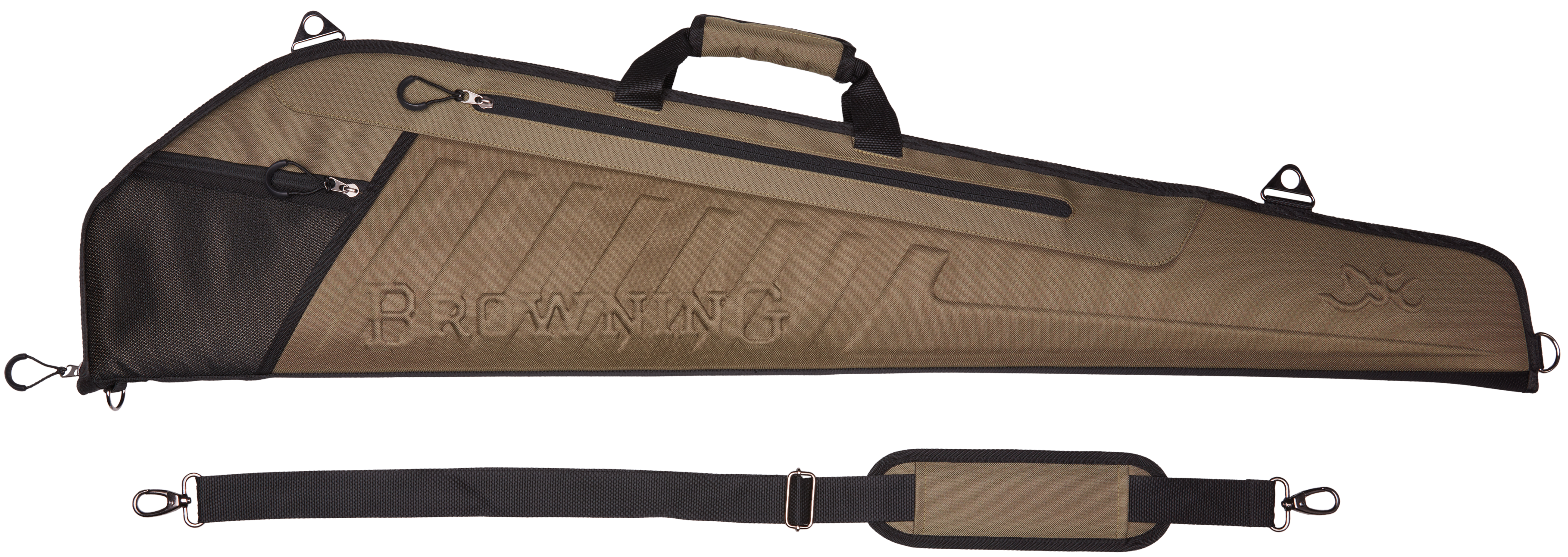 Browning Flex Nitro Rifle Case aselaukku, 115cm, Green/Black