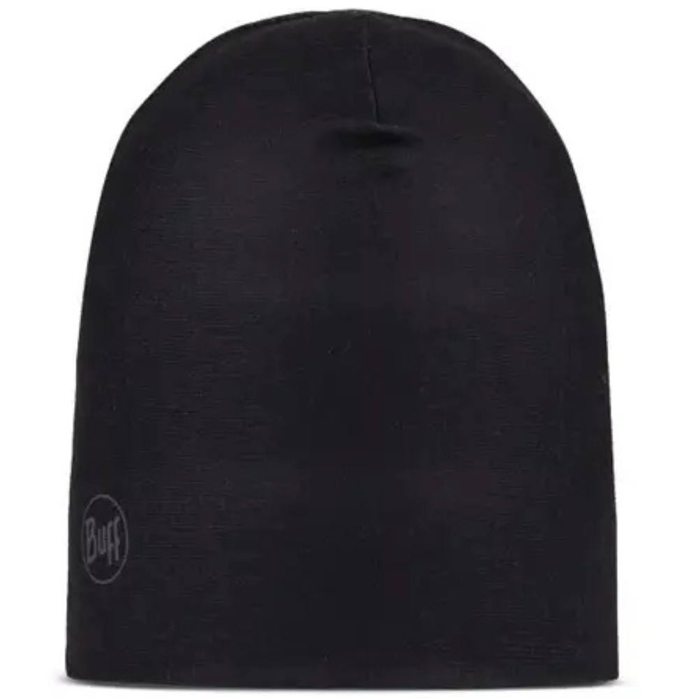 Buff Beanie Ecostretch Solid Black