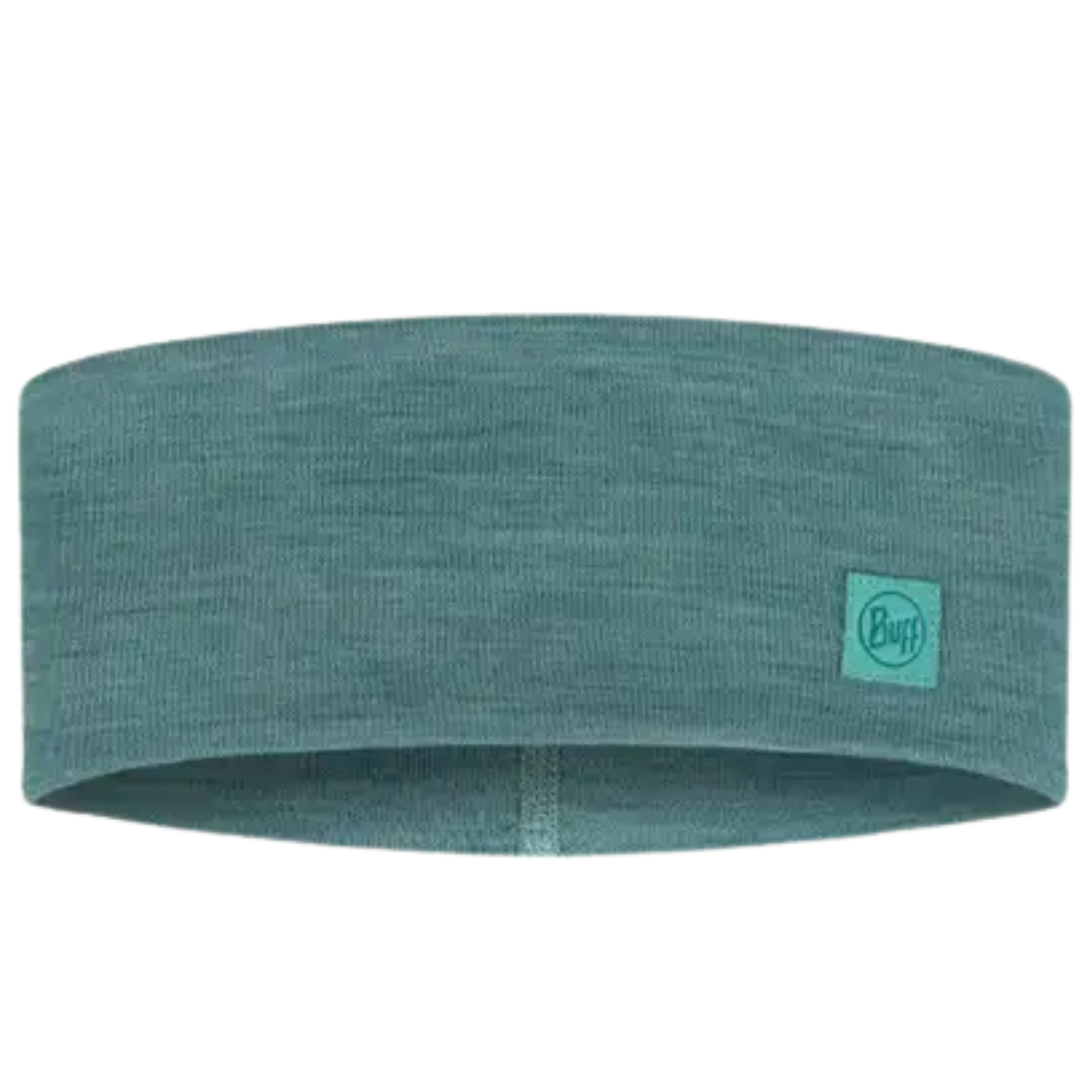 Buff Headband Merino Wide Solid Pool