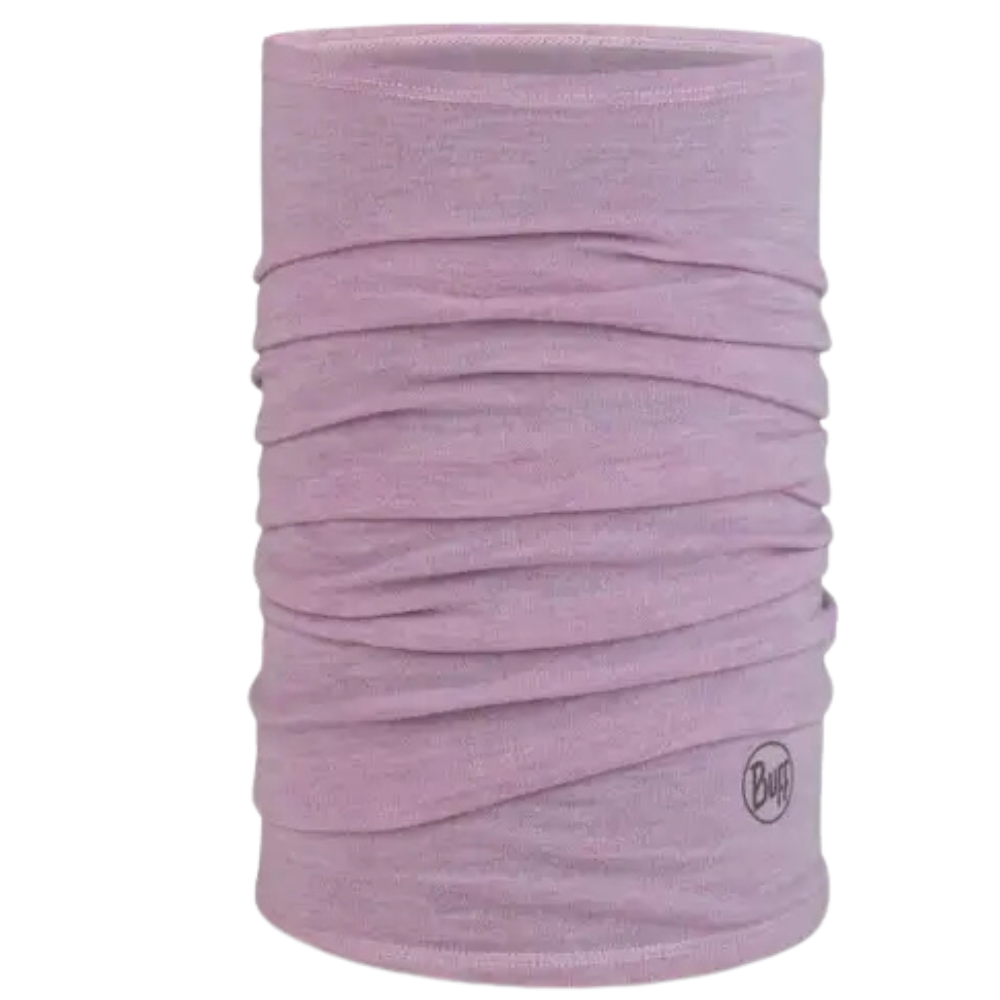 Buff Neckwear Merino Midweight Melange Lilac Sand