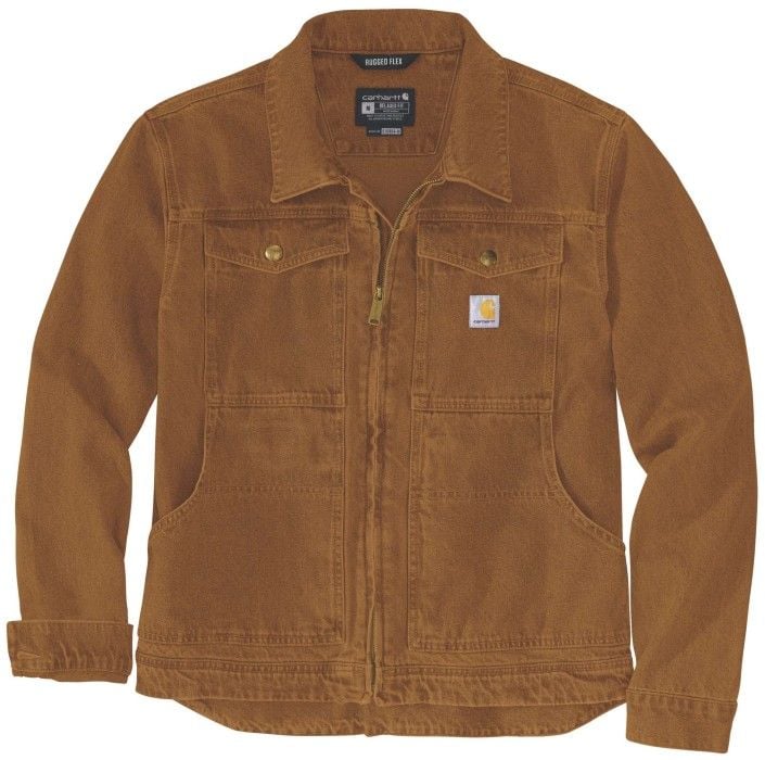 Carhartt Workwear Carhartt M's Duck Relaxed Fit Jacket Carhartt® Brown