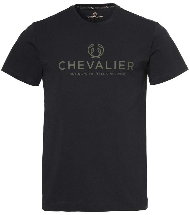 Chevalier M"s Logo T-shirt Black Night'