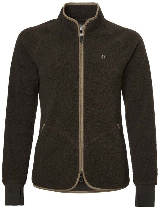 Chevalier W's Pax Light Pile Jacket Leather Brown