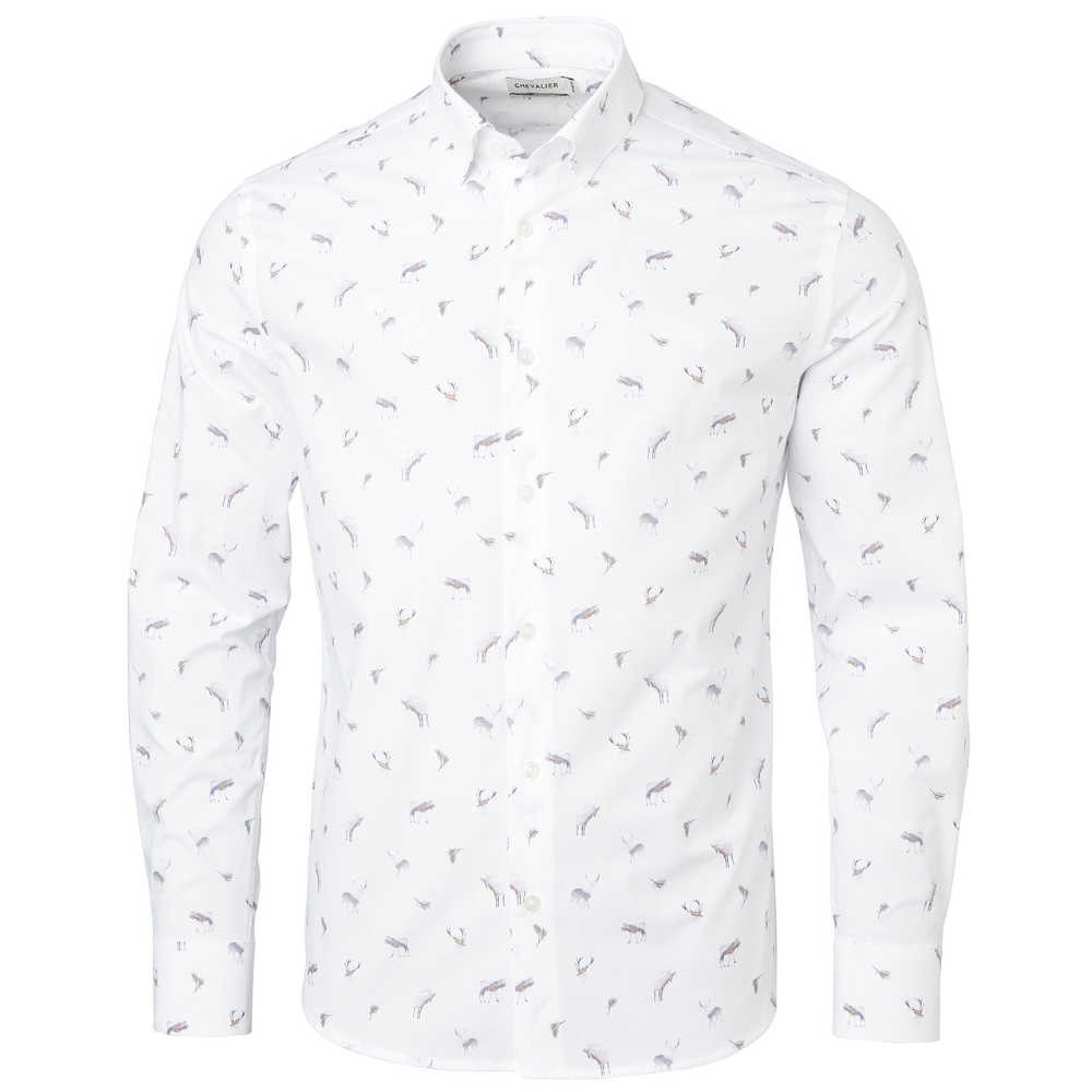 Chevalier M"s Danson Contemporary Fit Shirt King Of The Forest'