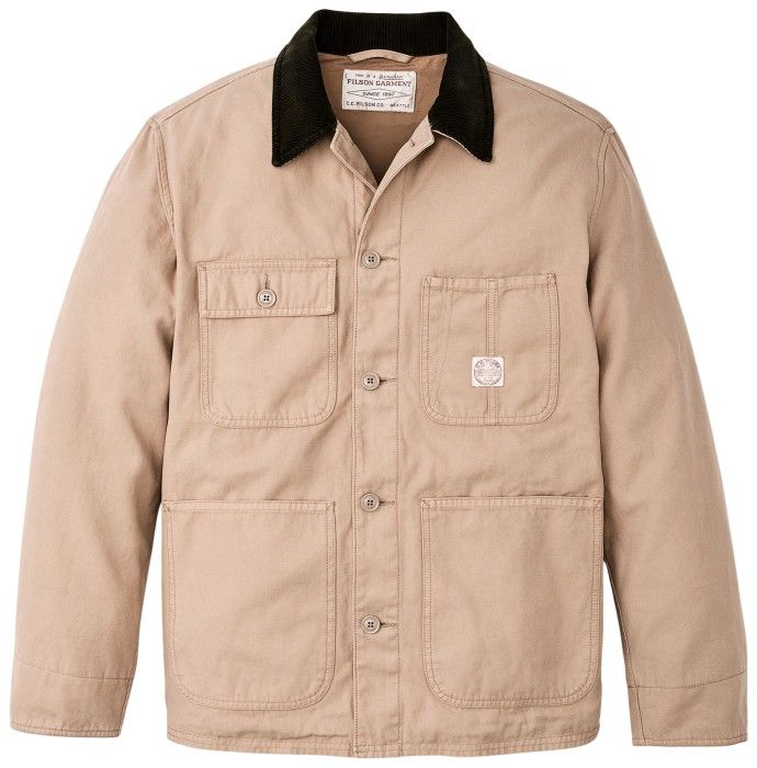 Filson M"s Chore Coat Grey Khaki'
