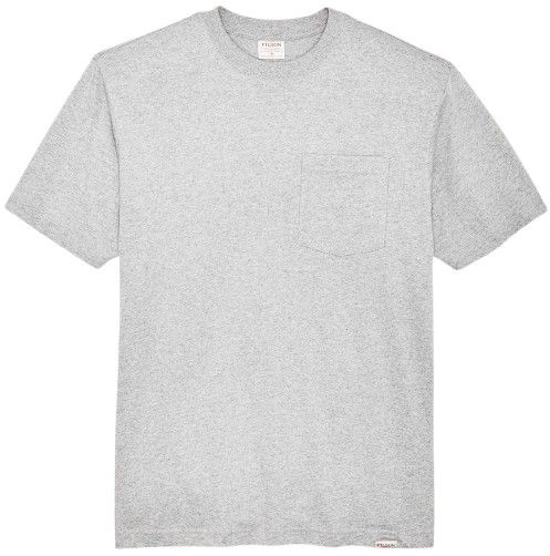 Filson M's S/S Frontier Solid T-Shirt Heather Gray