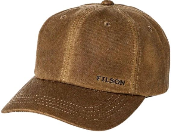Filson Oil Tin Low-Profile Logger Cap Tan