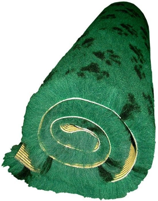 Four Friends Fäll med Tassar 75 x 75 cm Grön