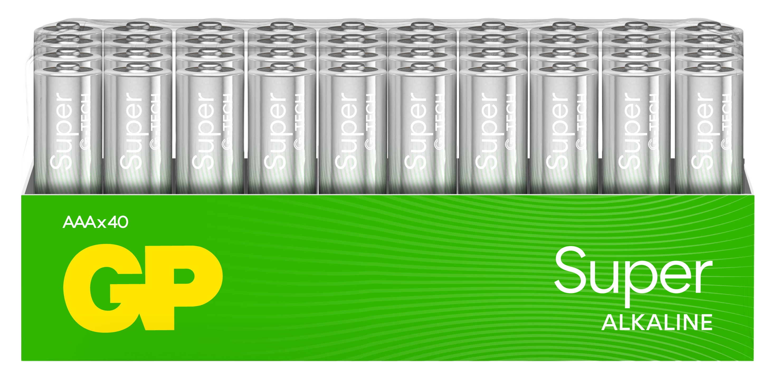 GP Batteries GP Super Alkaline AAA-batteri, 24A/LR03 40-pack