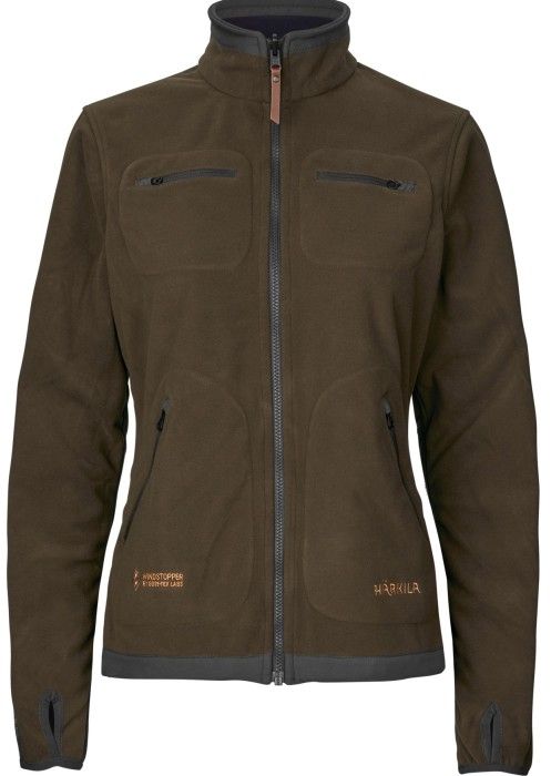 Härkila W's Kamko Fleece Willow Green/Deep Well Purple