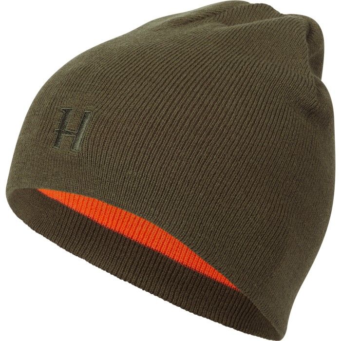 Härkila M's Reversible Hat Willow Green/Orange