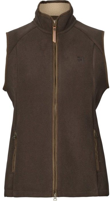 Härkila W"s Sandhem Sherpa Fleece Vest Demitasse Brown'
