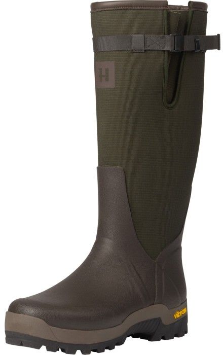 H&auml;rkila M's Forester Textile Rubber Boots Willow Green/Deep Brown