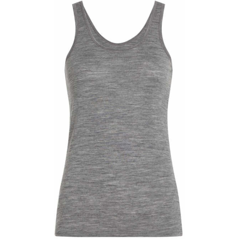 Icebreaker W's Merino 150 Siren Tank Gritstone HTHR-013
