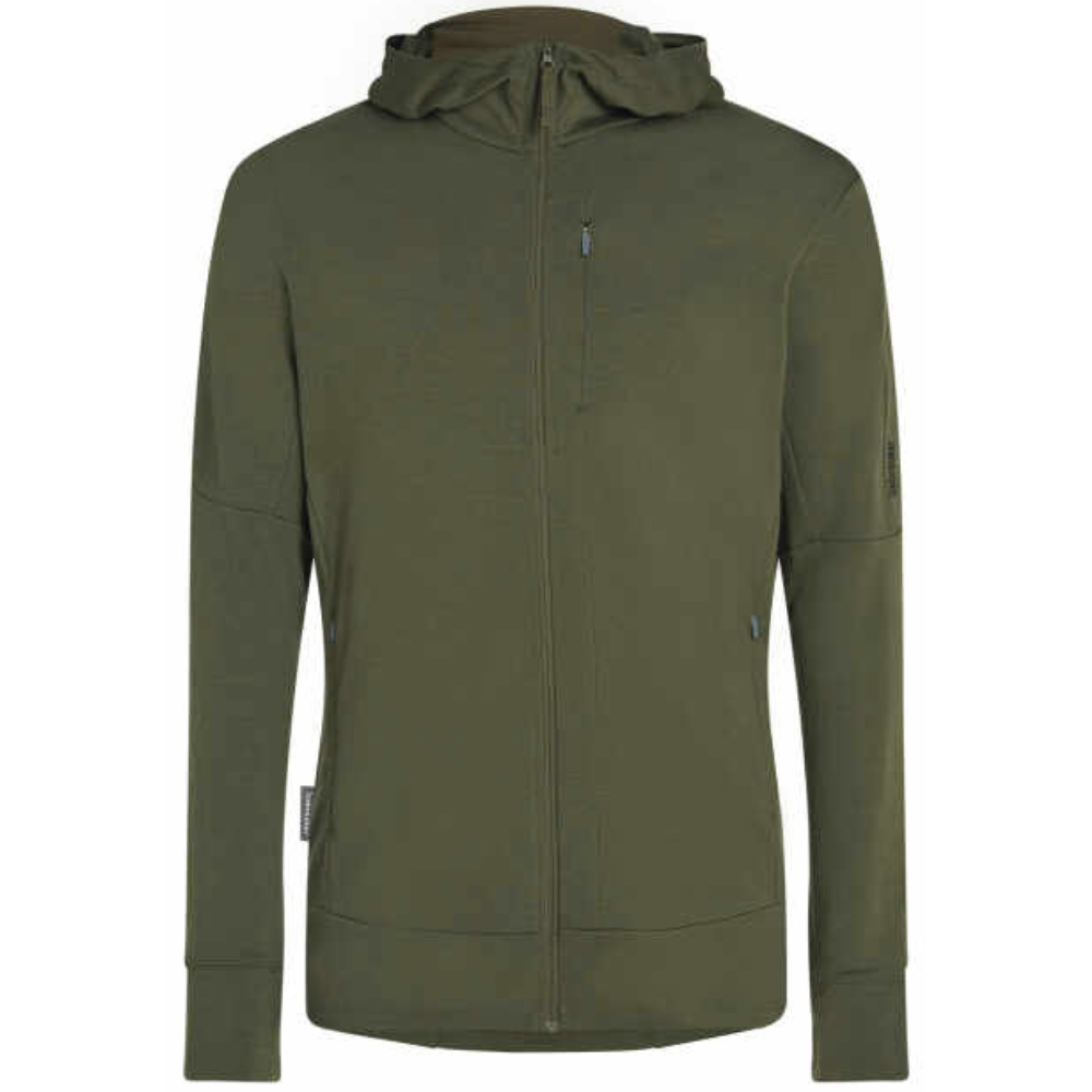 Icebreaker M"s Merino 260 Quantum LS Zip Hoodie Loden'