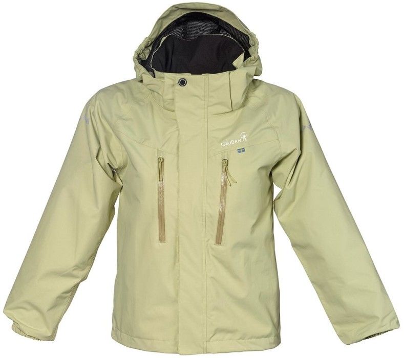 Isbj&ouml;rn Storm Hardshell Jacket Kids Forest Dew