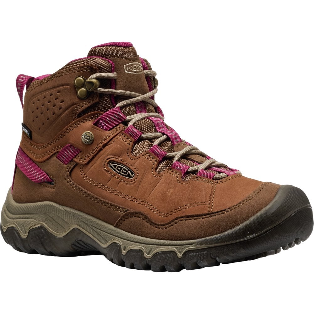 Keen Footwear Targhee IV Mid WP W's Bison-Beaujolais
