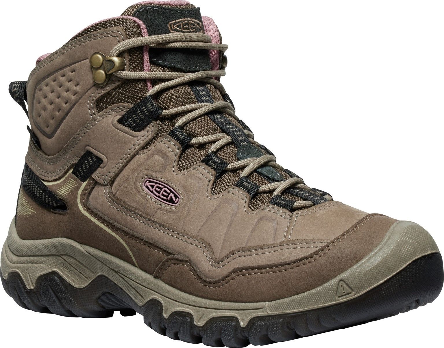 Keen Footwear Keen Targhee IV Mid WP W"s Brindle/Nostalgia Rose'