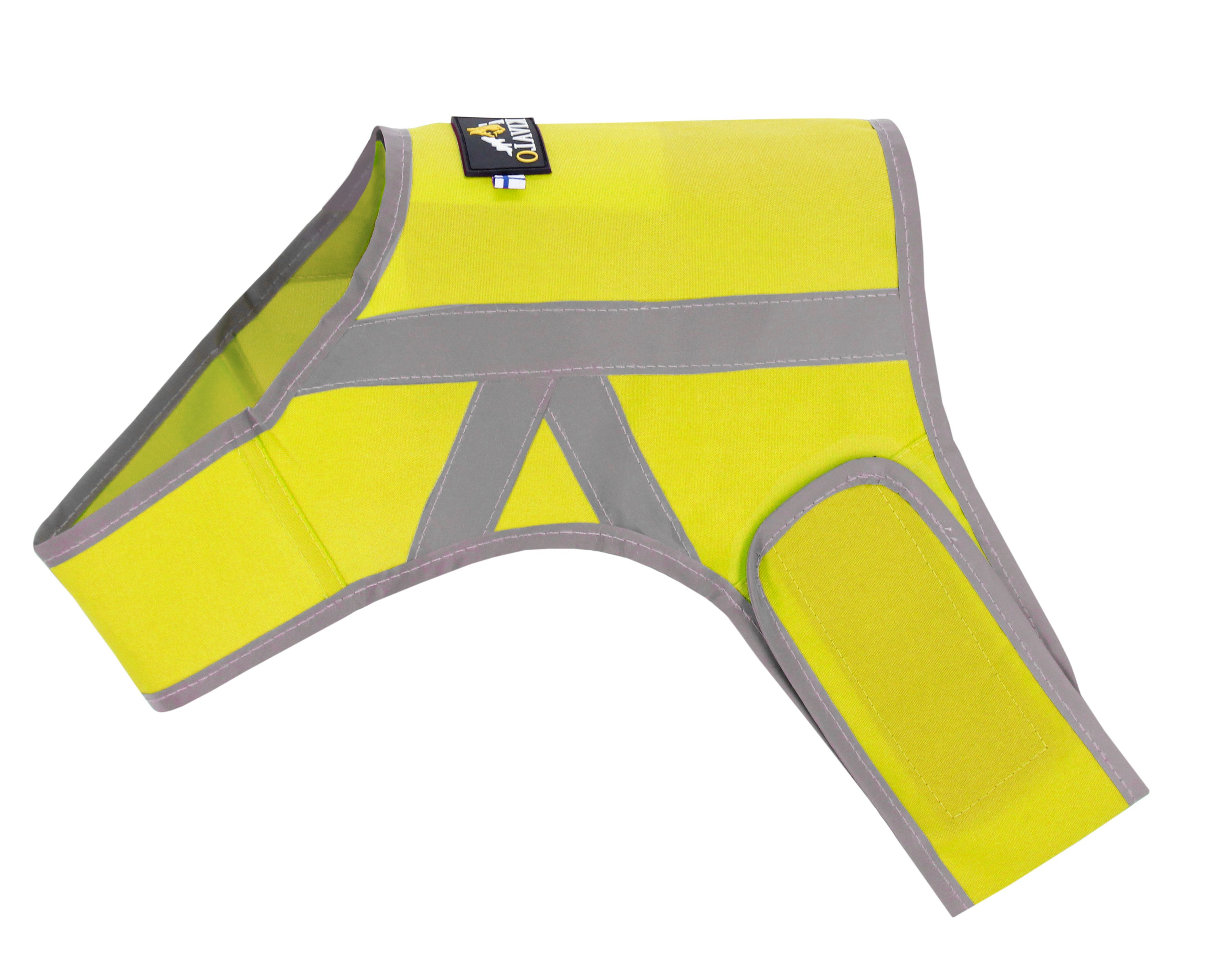 Kivalo Kaamos Dog Reflective Vest Yellow S