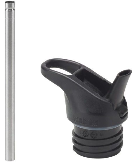 Klean Kanteen Flip Seal Sport Cap w/Straw (for Classic Bottles) Black
