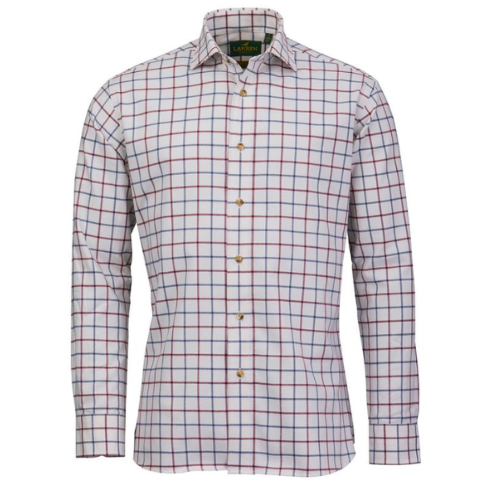 Laksen Ms Gable Brushed Organic Cotton Shirt
