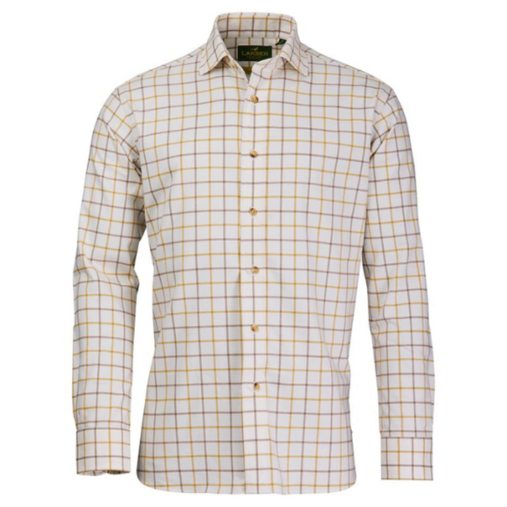 Laksen Ms Edgar Brushed Organic Cotton Shirt