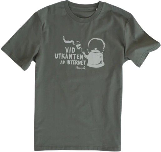 Lemmelkaffe T-Shirt Vid Utkanten Khaki Green