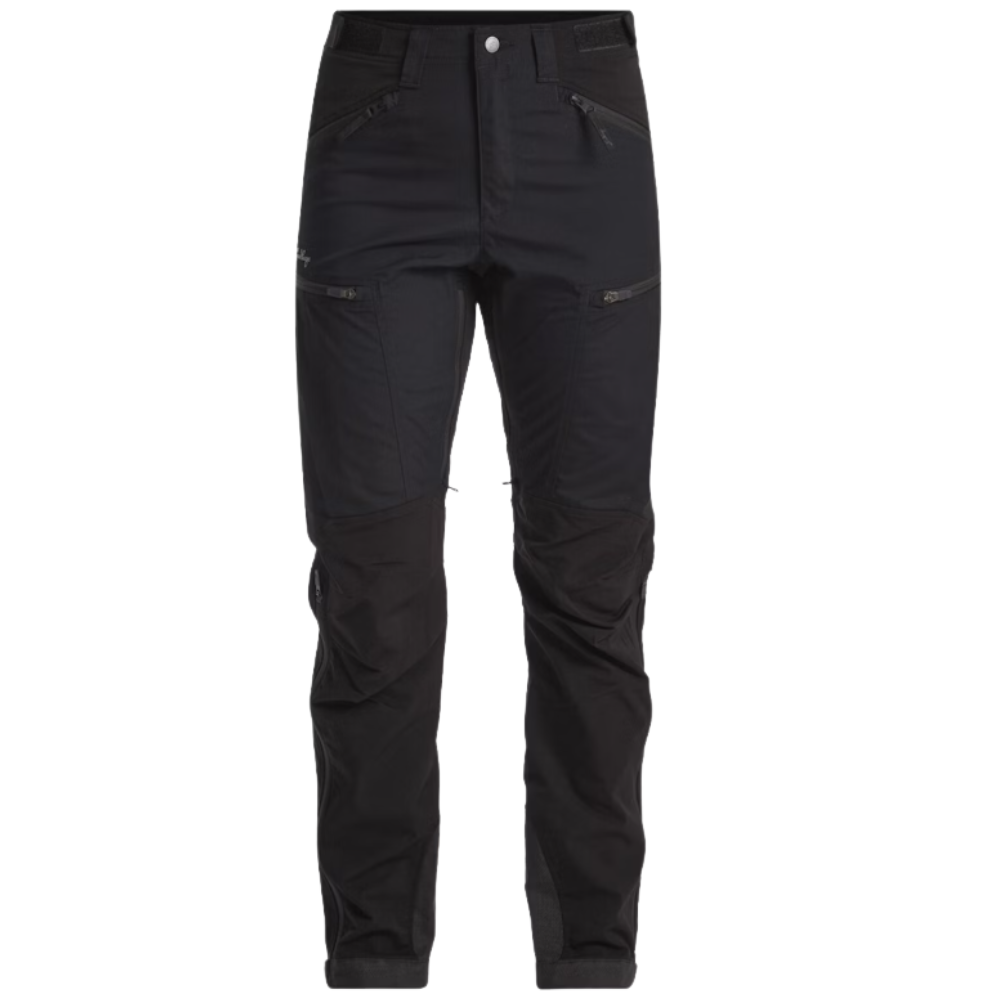 Lundhags Makke High Waist Curved Pants Short Dame Svart