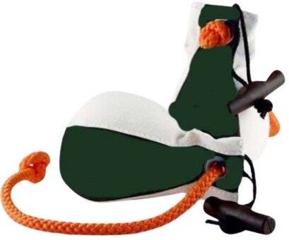 PAW of Sweden Dummy Ball tummanvihreä 150 g