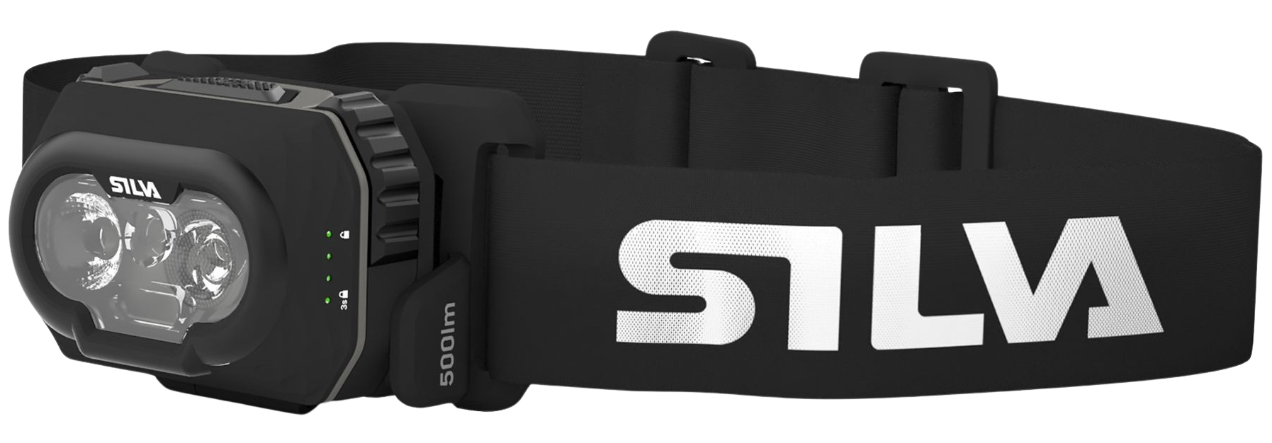 Silva Explore 5 otsalamppu, Black 700 lumen