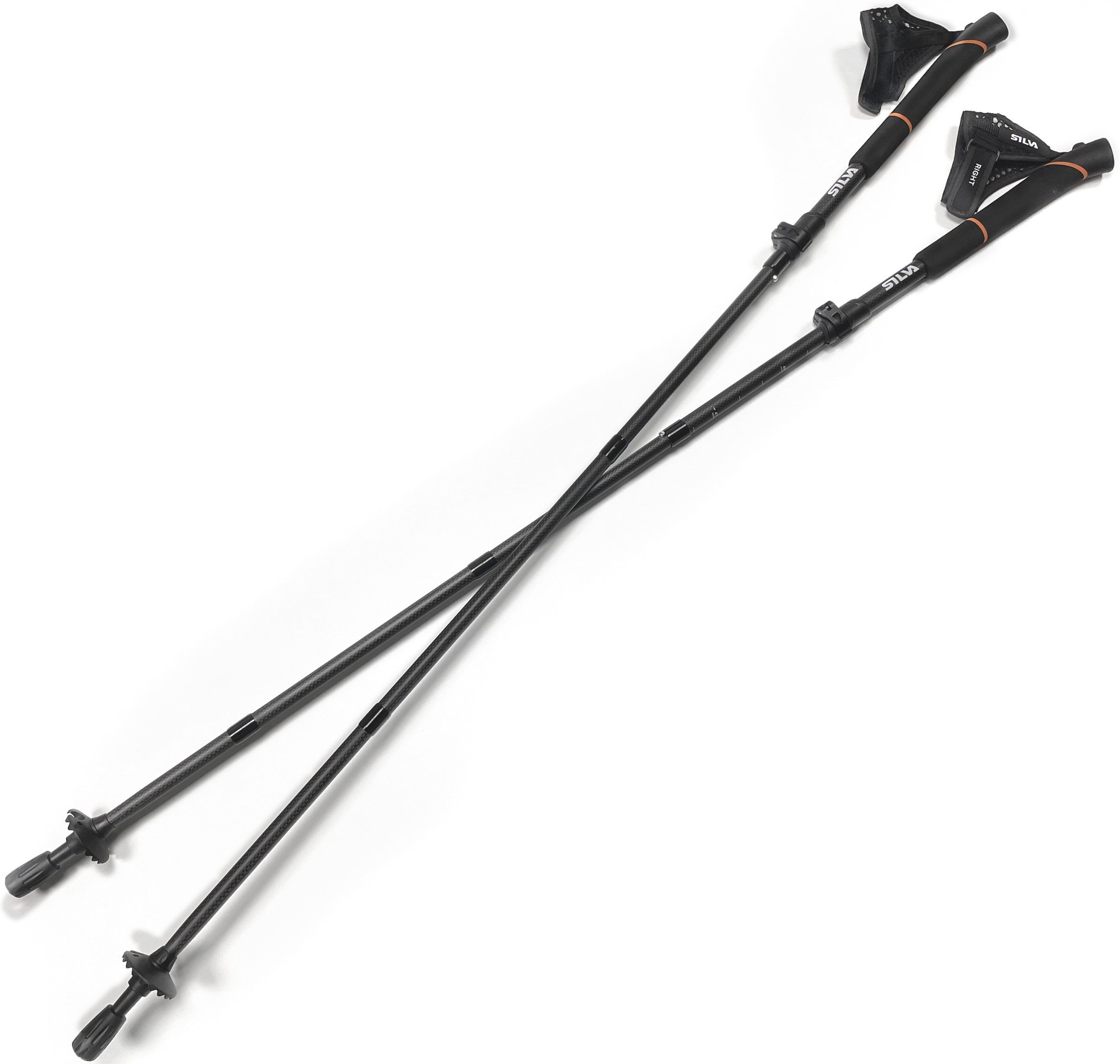 Silva Running Poles Carbon Adjust juoksusauvat
