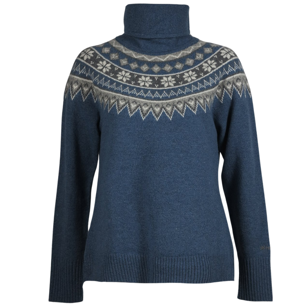 Skhoop W"s Scandinavian Turtleneck Navy'