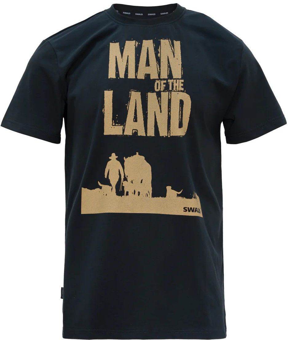 Swazi Man Of The Land Tee Black