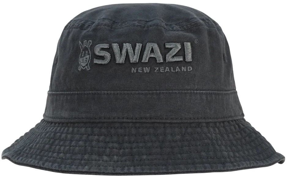 Swazi Bucket Hat Black