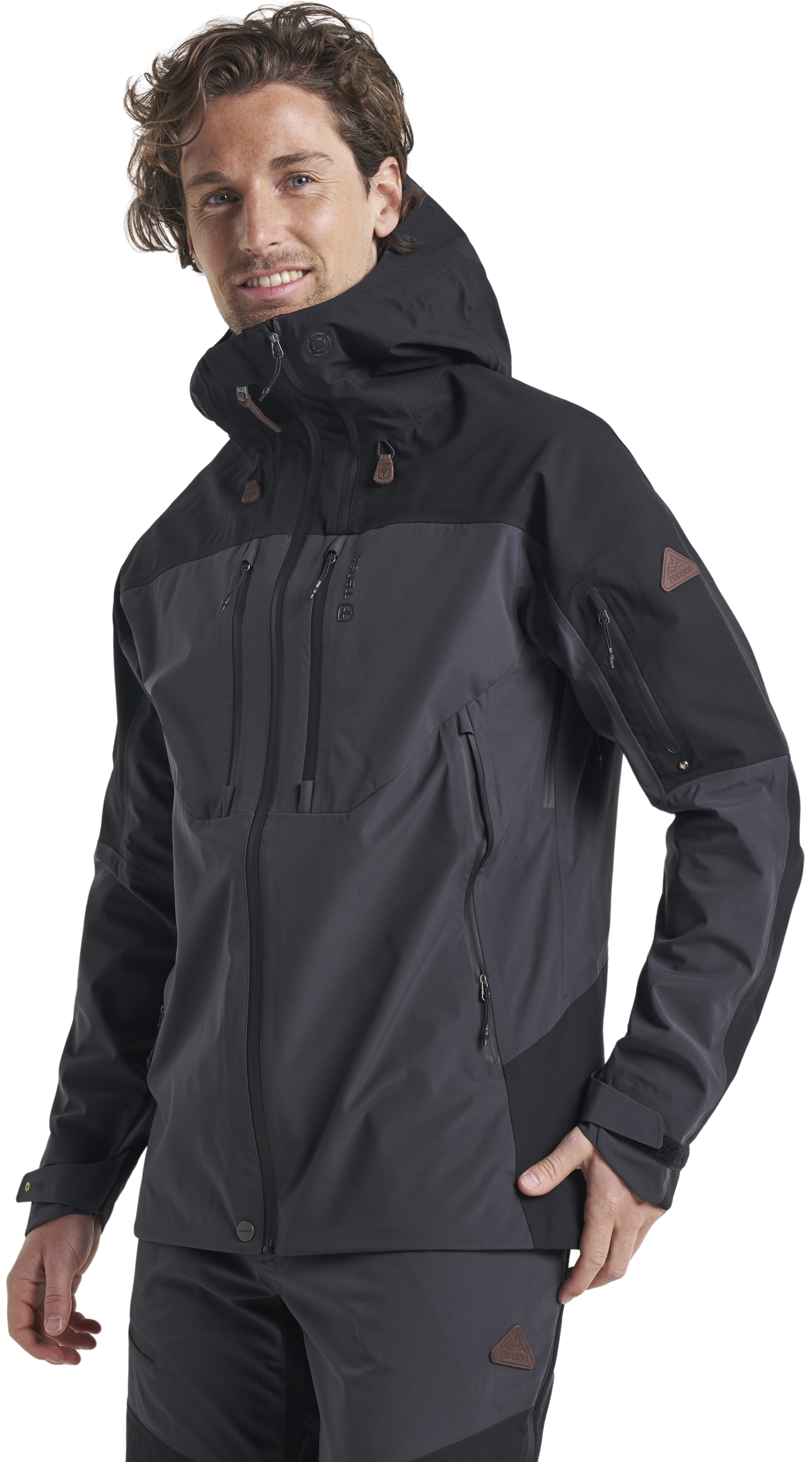 Tenson M's Himalaya Shell Jacket Pirate Black