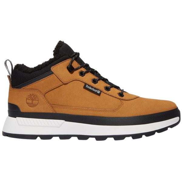 Timberland Mens Field Trekker Low Warm Lined Sneaker Nubuck Wheat