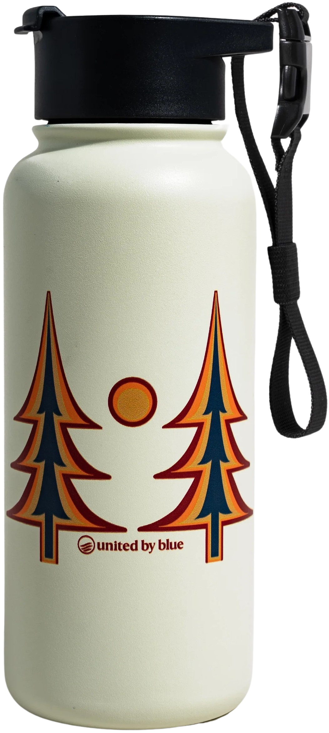 United by Blue Insulated Steel Bottle 32 oz (946ml) Cream