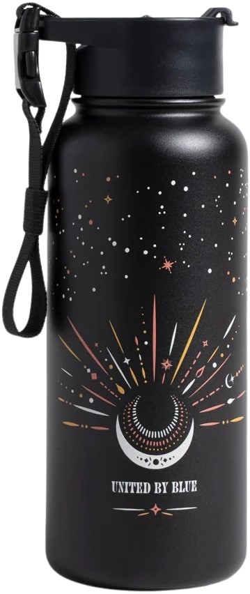 United by Blue Insulated Steel Bottle 32 oz (946ml) Obsidian