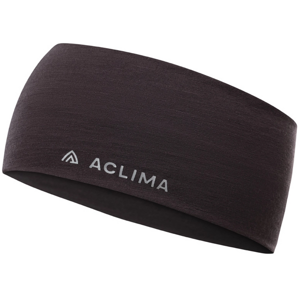 Aclima Lightwool 140 Headband Chocolate Plum